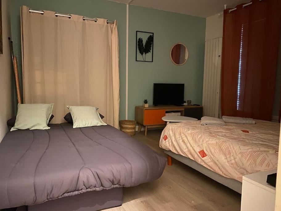 T2 Cosy Proche Hopital + Parking Gratuit Sur Place Осер Экстерьер фото